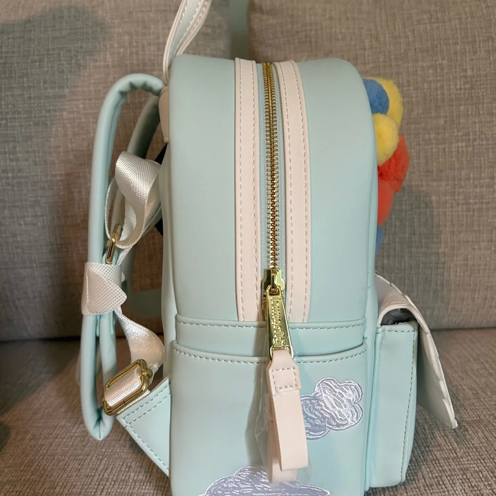 NWT Loungefly Disney Pixar Up Floating House Pom Pom Mini Backpack - Picture 2 of 5